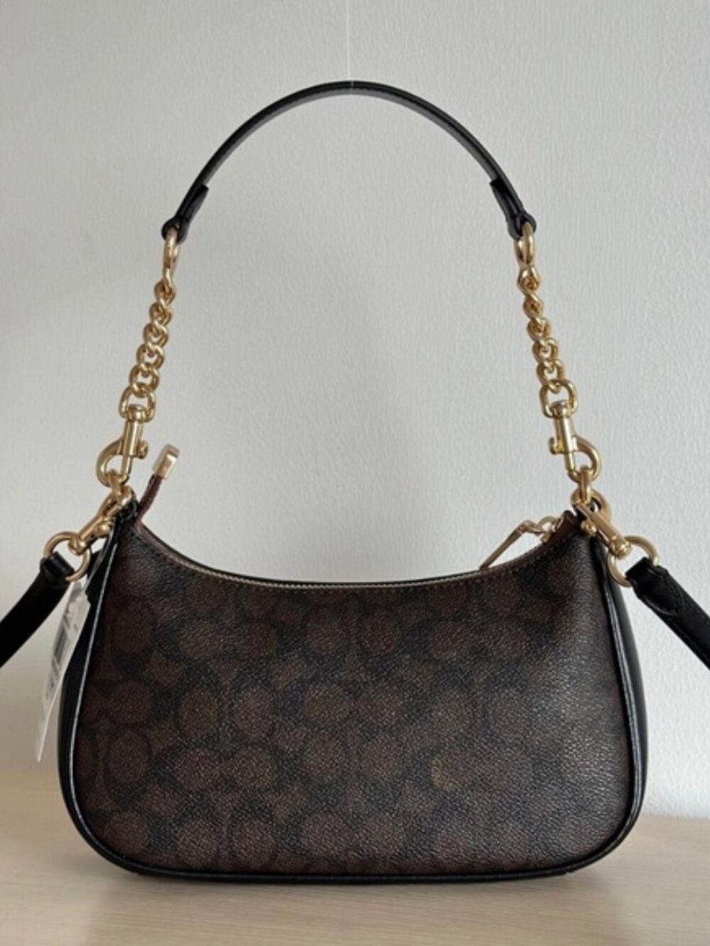 coach Teri Shoulder Bag In Signature Canvas - Picture 2 of 7